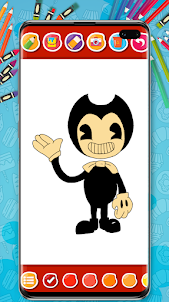 Bendy Coloring Book