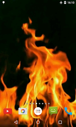 Fire Video Live Wallpaper Screen 3