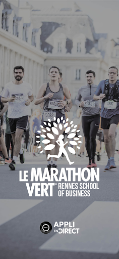 Android application Marathon Vert de Rennes screenshort