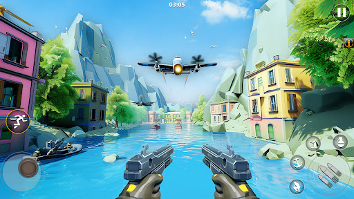 Android application Spy Agent Gun Shooting Games screenshort