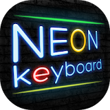 Neon Blue keyboard icon
