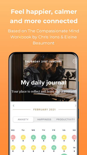 Screenshot of The Self Compassion App