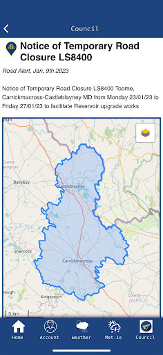 Monaghan Alerts Screen 2