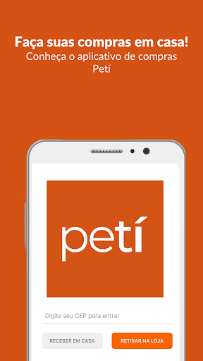 Android application Peti Delivery screenshort
