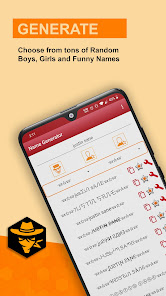 Captura 3 Creador de Nombre android