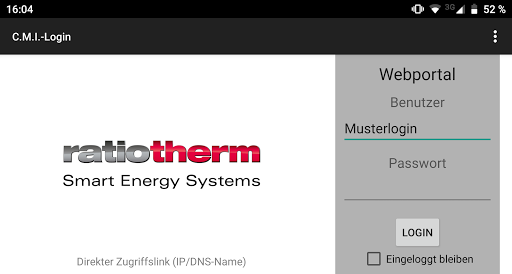 ratiotherm CMI Screen 2