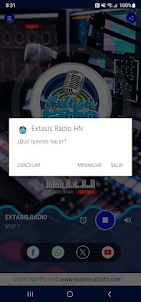 Extasis Radio HN
