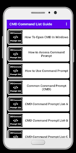 CMD Command List Guide