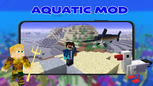 Aquatic Mod For Minecraft PE 2