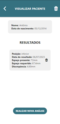 Análise de dentição mista Screen 3