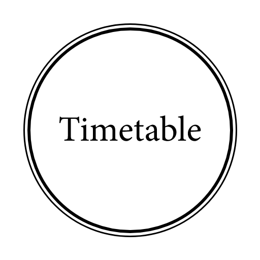 Timetable: a lovely scheduler logo