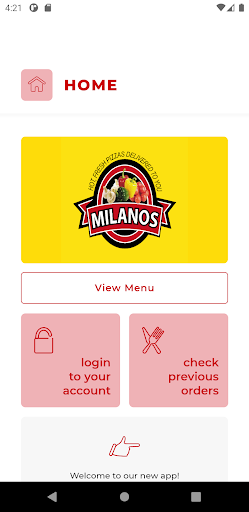 Milanos Pizza Shawarma TS6 Screen 2
