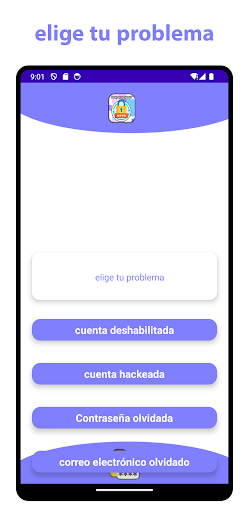 recuperar mi cuenta : cómo Screen 2
