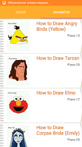 Screenshot 6 Aprende a dibujar personajes d android