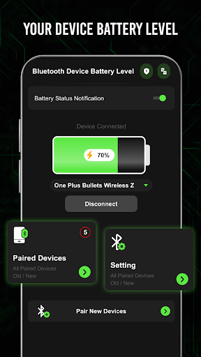 Bluetooth Device Battery Level Screen 3