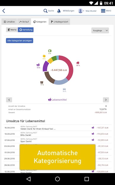 Captura 8 Volksbank hausbanking android
