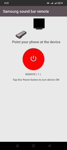 Samsung sound bar remote Screen 2