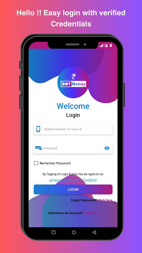 Dot Money : Recharge & Billpay Screen 2