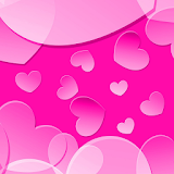 hearts pink wallpaper icon