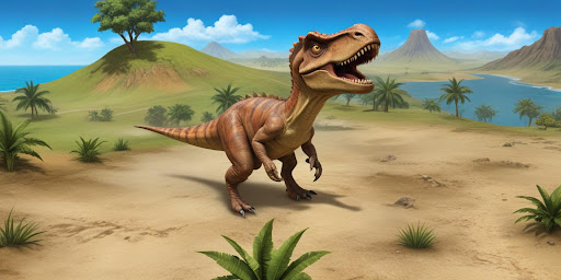 Android application Dinosaurs World Games screenshort