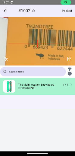 Scanrabbit - Shopify packing
