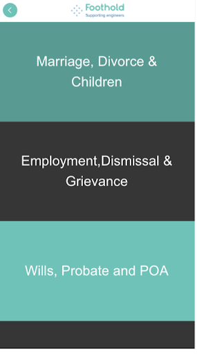 Foothold Legal Advice Screen 3