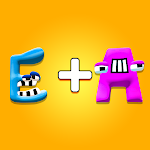 Cover Image of Download Merge Alphabet Fight! ABC Run  APK