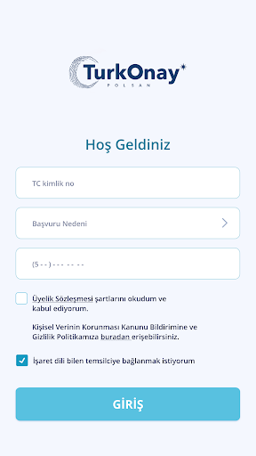 Android application TURKONAY screenshort