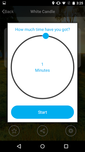 The White Candle Meditation Screenshot 2 - AppWisp.com