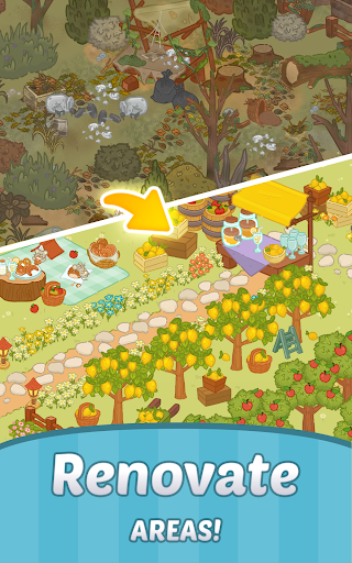 Screenshot of Merge Cartoon : Renovate Town