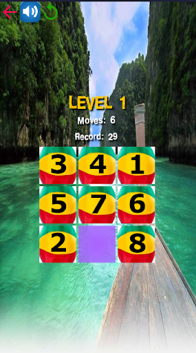 Number Sliding Puzzle Screen 3