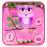 Cute Owl Mobile Theme icon