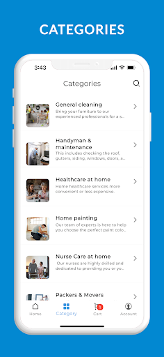 Home service Screen 2