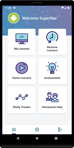 Android application Superstar Teacher screenshort