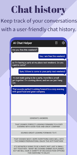 AI Chat Helper Screen 3