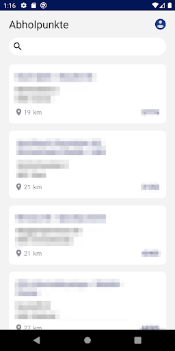 Android application PRS V2 screenshort