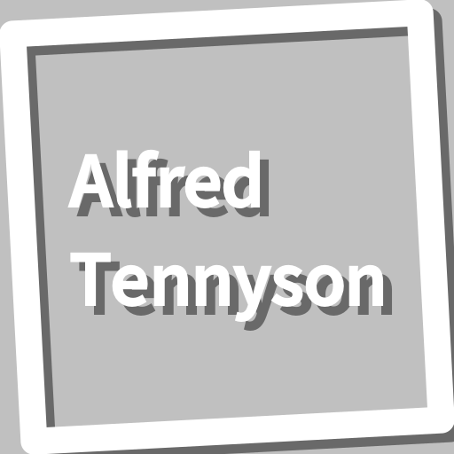 Book, Alfred Tennyson logo
