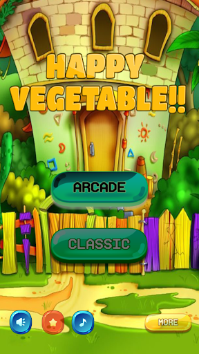 Android application Happy Vegetable screenshort