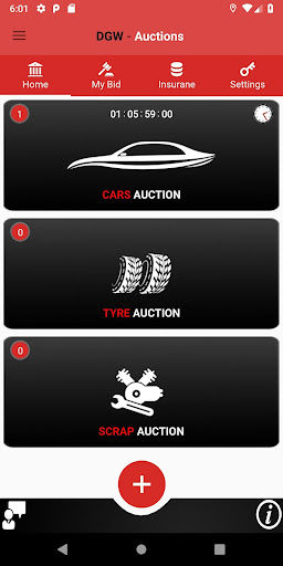 Android application Mazadi Auction screenshort