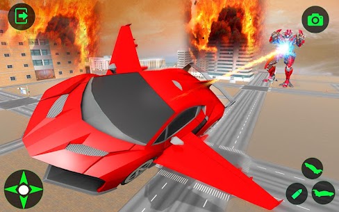 Flying Car Games – Super Robot Transformation Game 16