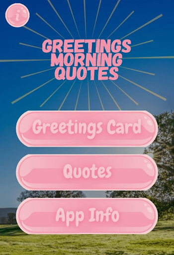 Android application Morning Bliss Quotes screenshort