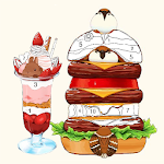 Cover Image of ダウンロード Cute Food & Drink - Color by Number 2.0 APK