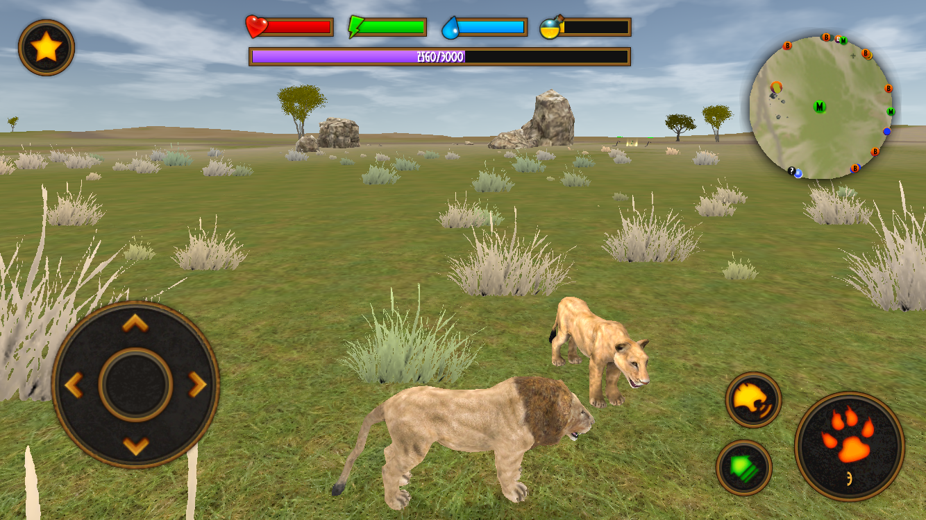 Android application Clan of Lions screenshort