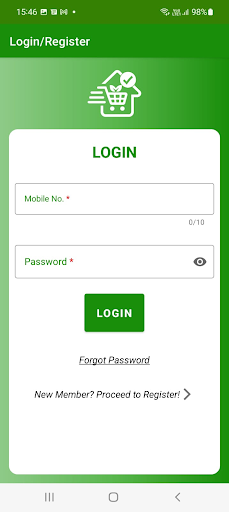 Android application My Daily Goods screenshort