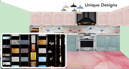 Kitchen Color Selection - 3D E