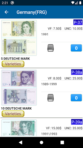 World Paper Money Screen 2