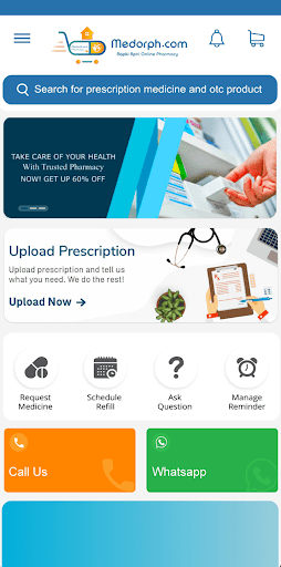 Android application Medorph.com Pharmacy screenshort
