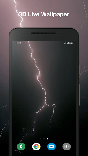 Android application Real Lightning Storm Pro screenshort