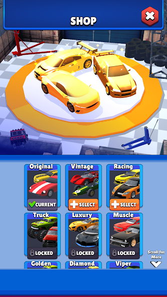Level Up Cars 3.1.7 APK + Mod (Unlimited money) untuk android