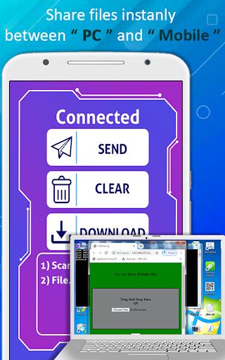 transfer files from phone to p Screen 2
